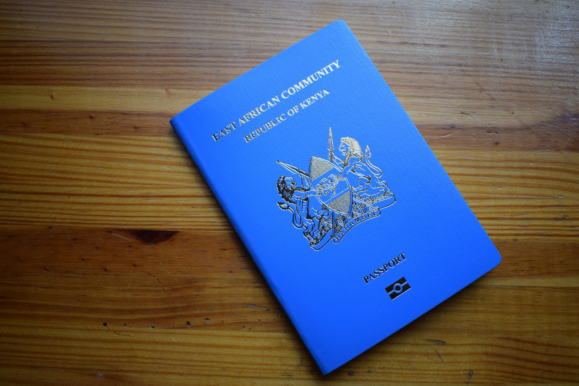 East African Community Republic of Kenya passport